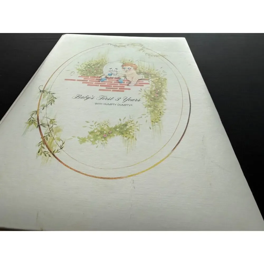Vintage Baby's First 3 Years with Humpty Dumpty Memory Book